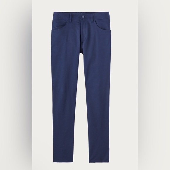 NWT Rhone Everyday Twill Five Pocket Pants Slim Straight Navy 30x33” $108